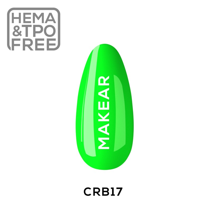 Makear Baza Juicy Rubber Base CRB17 Matrix Green 8Ml