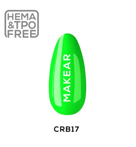 Makear Baza Juicy Rubber Base CRB17 Matrix Green 8Ml