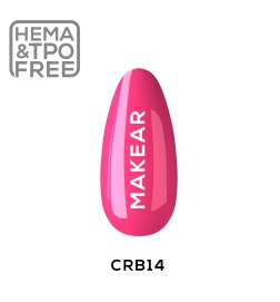 Makear Baza Juicy Rubber Base CRB14 Pop Pink 8Ml