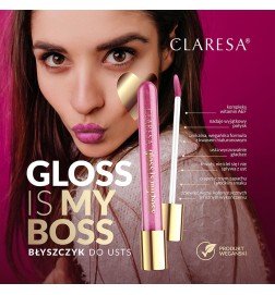 Claresa Błyszczyk Do Ust Gloss Is My Boss 01 Bossy 5 Ml