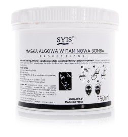 SYIS Maska Algowa Witaminowa Bomba Z Acerolą 750ml/250g