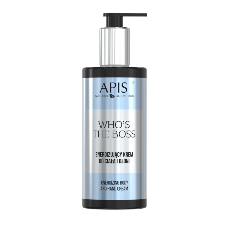 APIS Who's the Boss - Energizujący krem do ciała i dłoni 300ml