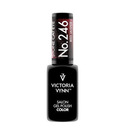 Victoria Vynn Lakier Hybrydowy Gel Polish 246 Stone Cat Eye Red Jasper