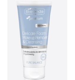 Bielenda Pure Balance Delikatna Pianka Do Demakijażu i Mycia Twarzy 160ml