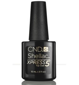 CND Shellac Xpress5 Top Coat Uv Big 15 Ml