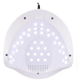 Lampa do paznokci dual UV/LED 168W do lakierów hybrydowych i żeli V3 biała