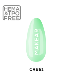 Makear Baza Juicy Rubber Base CRB21 Bubble Green 8Ml