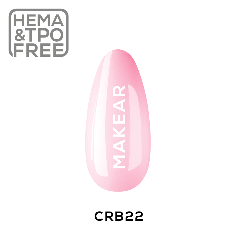 Makear Baza Juicy Rubber Base CRB22 Petal Pastel 8Ml