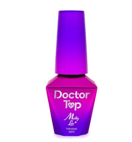 Doctor Top Molly Lac Innowacyjny Samo Naprawiający Się Top No Wipe 10ml