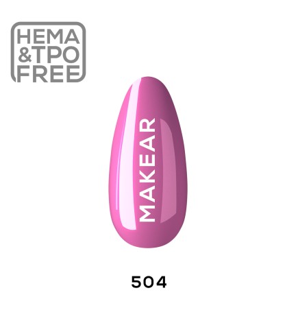 Makear Lakier Hybrydowy 504 Regular 8Ml