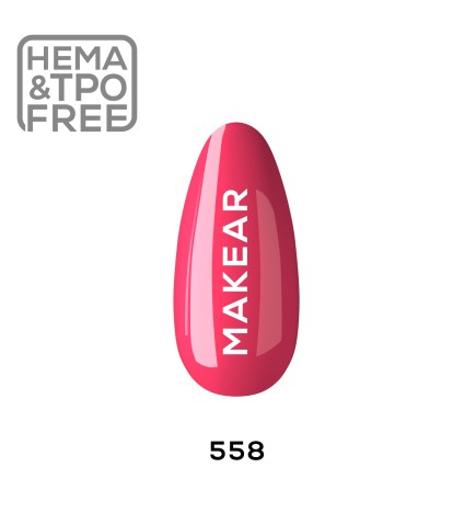 Makear Lakier Hybrydowy 558 Regular 8Ml