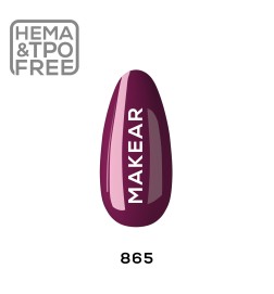 Makear Lakier Hybrydowy 865 Wine Not 8Ml