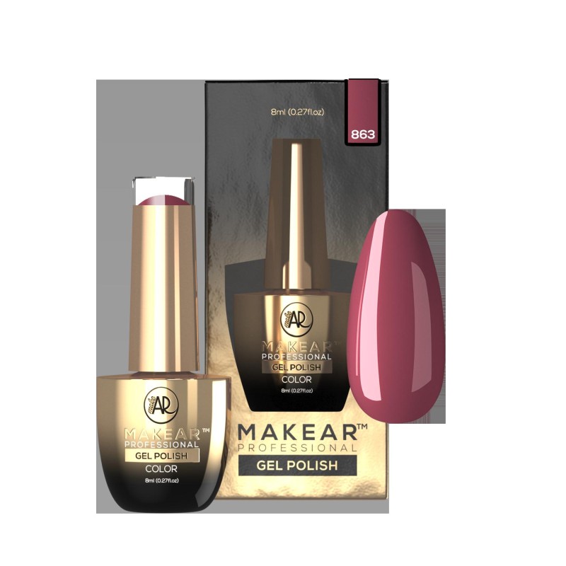 Makear Lakier Hybrydowy 863 Sweet Hit 8Ml