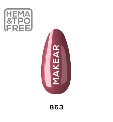 Makear Lakier Hybrydowy 863 Sweet Hit 8Ml