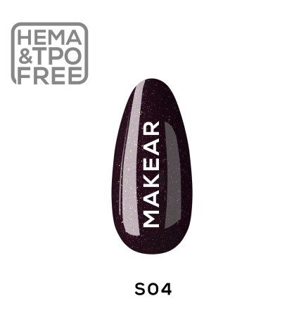 Makear Lakier Hybrydowy S04 Princess 8Ml