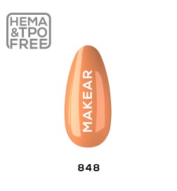 Makear Lakier Hybrydowy 848 Regular 8Ml