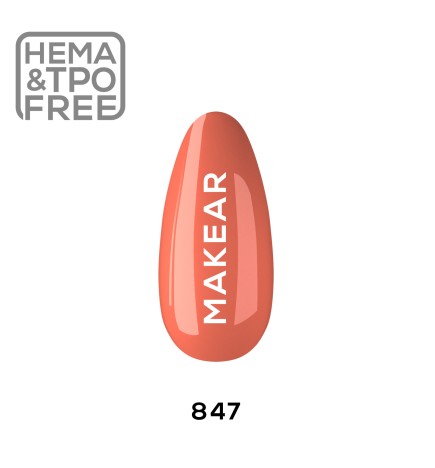 Makear Lakier Hybrydowy 847 Regular 8Ml