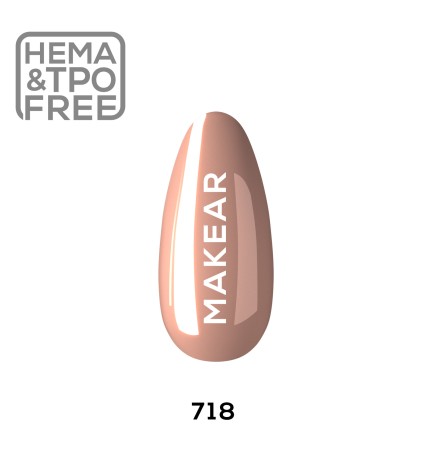 Makear Lakier Hybrydowy 718 Regular 8Ml