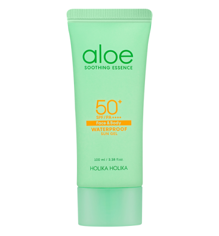 Holika Holika Aloe Water Proof Sun Gel - Żel Przeciwsłoneczny Do Ciała i Twarzy 100ml 4+1 Gratis