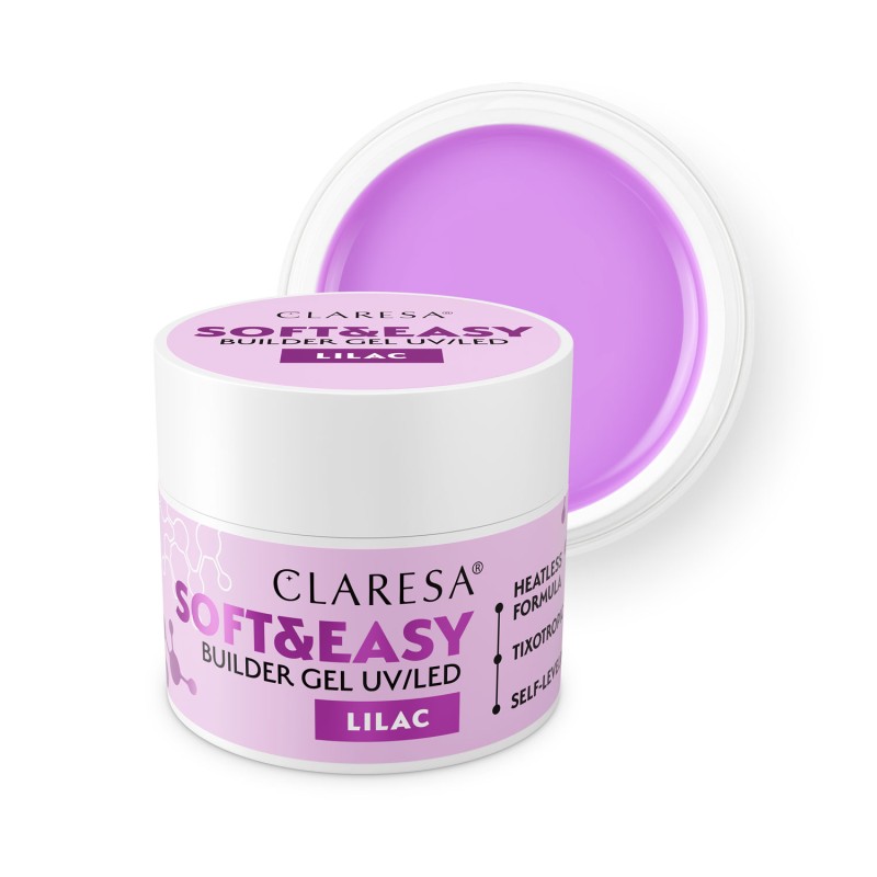 Claresa Żel Budujący Soft&Easy Builder Gel Lilac 90g