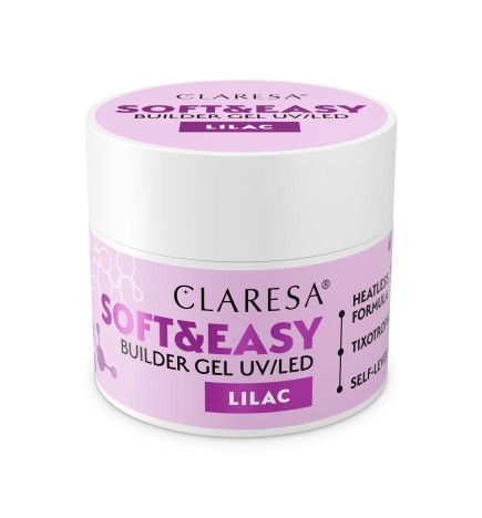 Claresa Żel Budujący Soft&Easy Builder Gel Lilac 90g