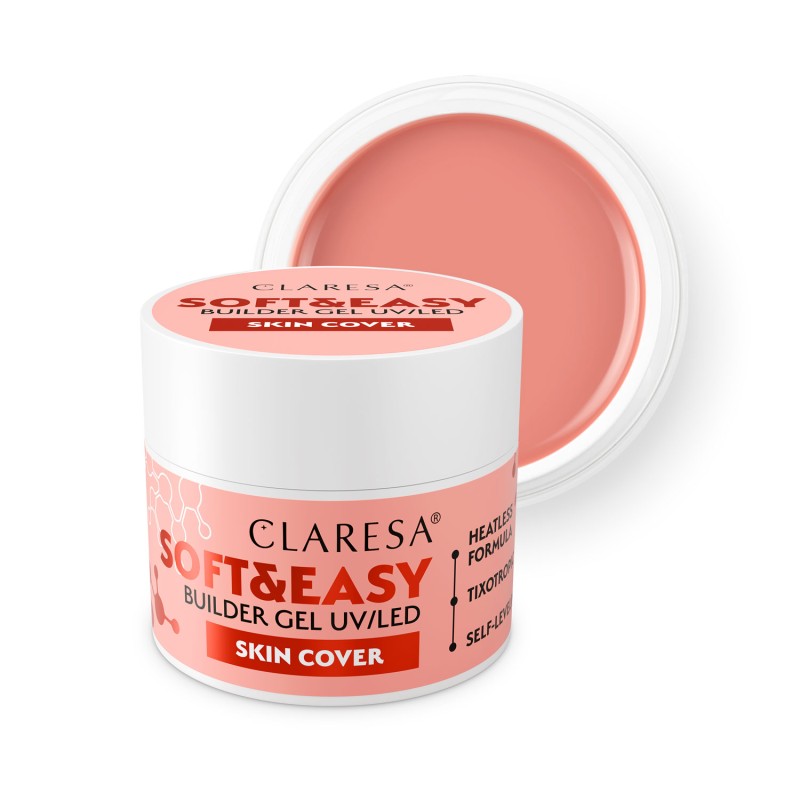 Claresa Żel Budujący Soft&Easy Builder Gel Skin Cover 90g