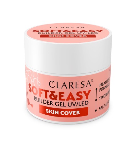 Claresa Żel Budujący Soft&Easy Builder Gel Skin Cover 90g