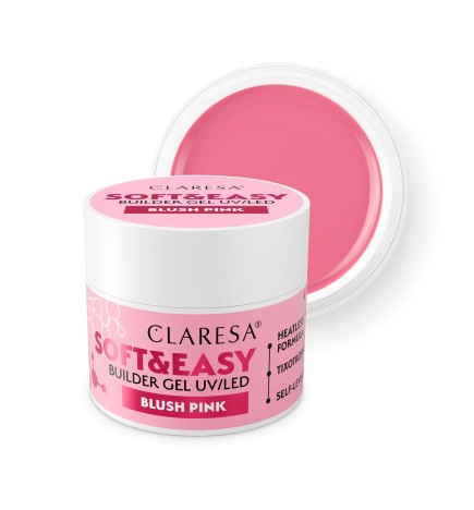 Claresa Żel Budujący Soft&Easy Builder Gel Blush Pink 90g