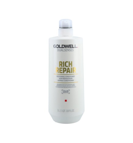 Goldwell Dualsenses Rich Repair Odżywka Odbudowująca Do Włosów Zniszczonych 1000 Ml