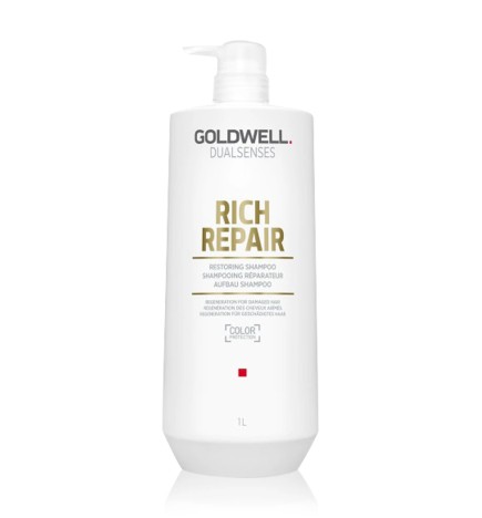 Goldwell Dualsenses Rich Repair Szampon Odbudowujący Do Włosów Zniszczonych 1000 Ml