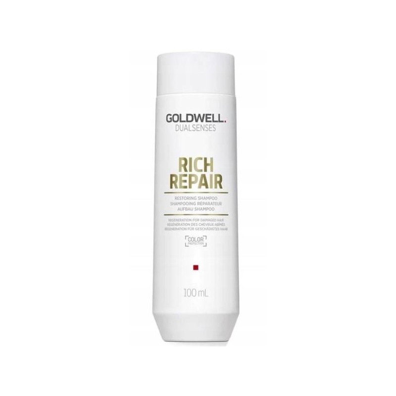 Goldwell Dualsenses Rich Repair Szampon Odbudowujący Do Włosów Zniszczonych 100 Ml