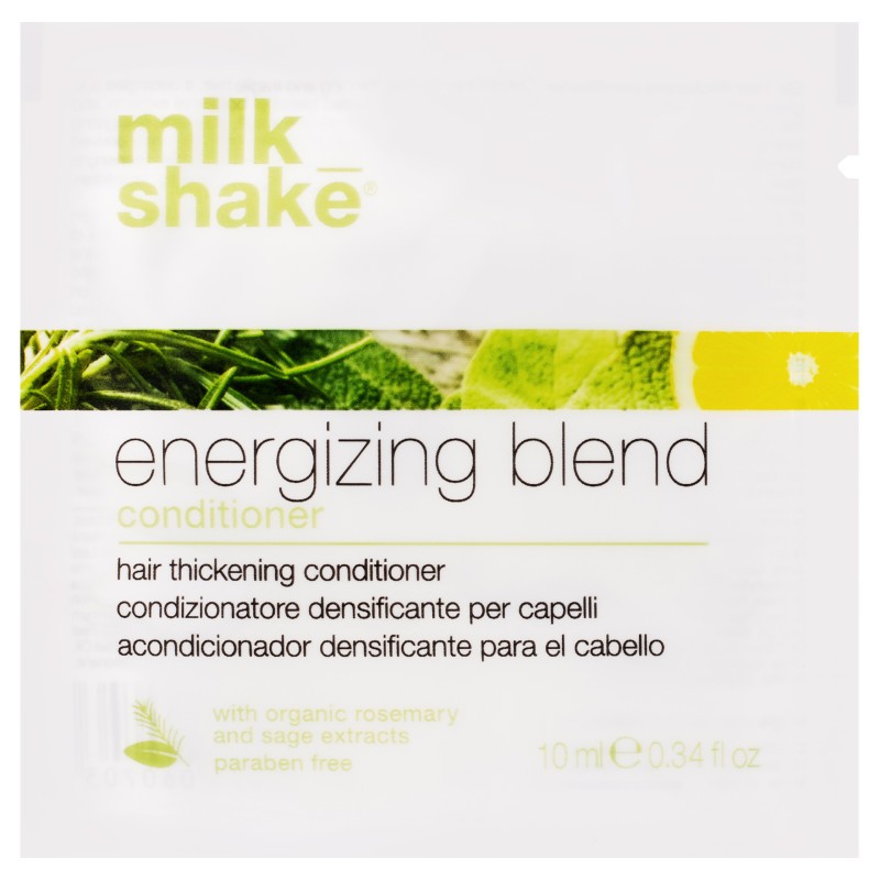 Milk Shake Energizing Blend - Odżywka Do Włosów Słabych, Saszetka 10ml