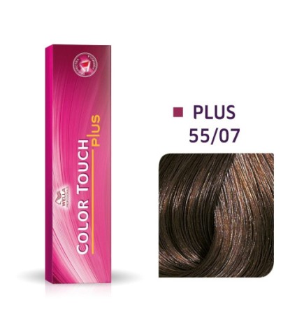 Wella Color Touch Plus - Farba do Włosów 55/07 60ml