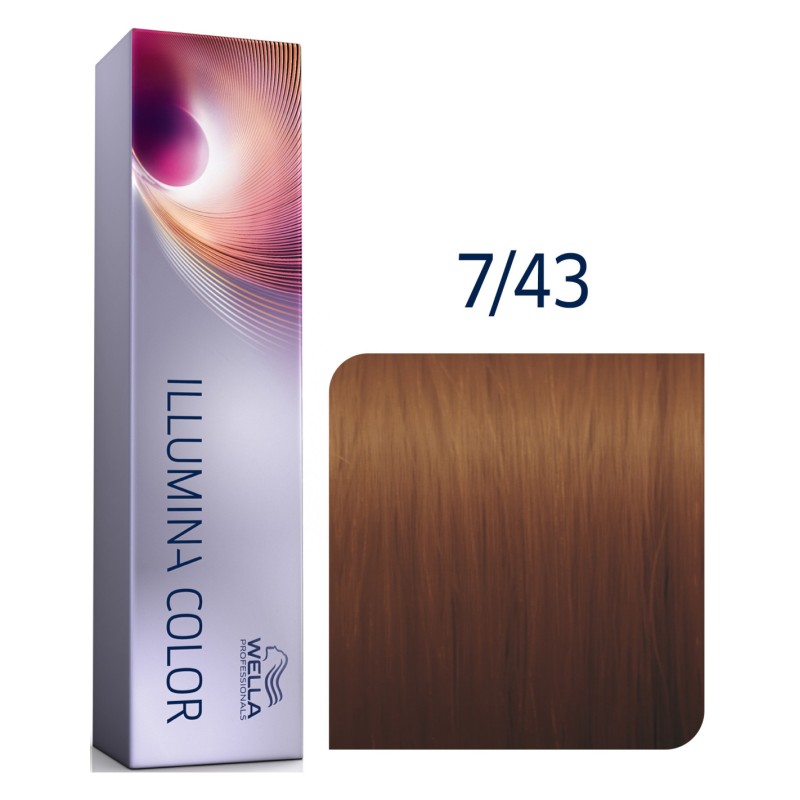 Wella Illumina Color - Farba do Włosów 7/43 60ml