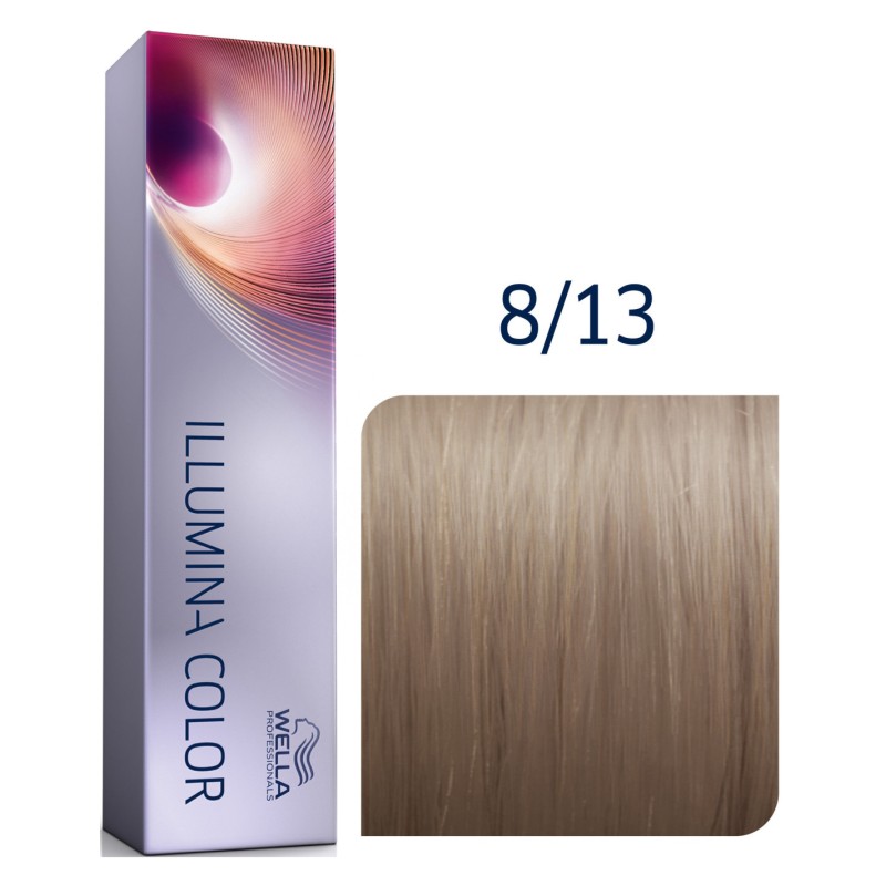 Wella Illumina Color - Farba do Włosów Do Koloryzacji Permanentnej 8/13 60 ml