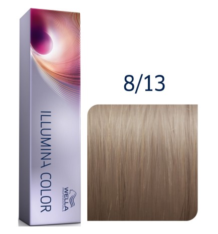 Wella Illumina Color - Farba do Włosów Do Koloryzacji Permanentnej 8/13 60 ml