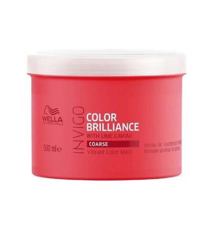 Wella Invigo Color Brilliance - Maska do Włosów Grubych I Farbowanych 500ml