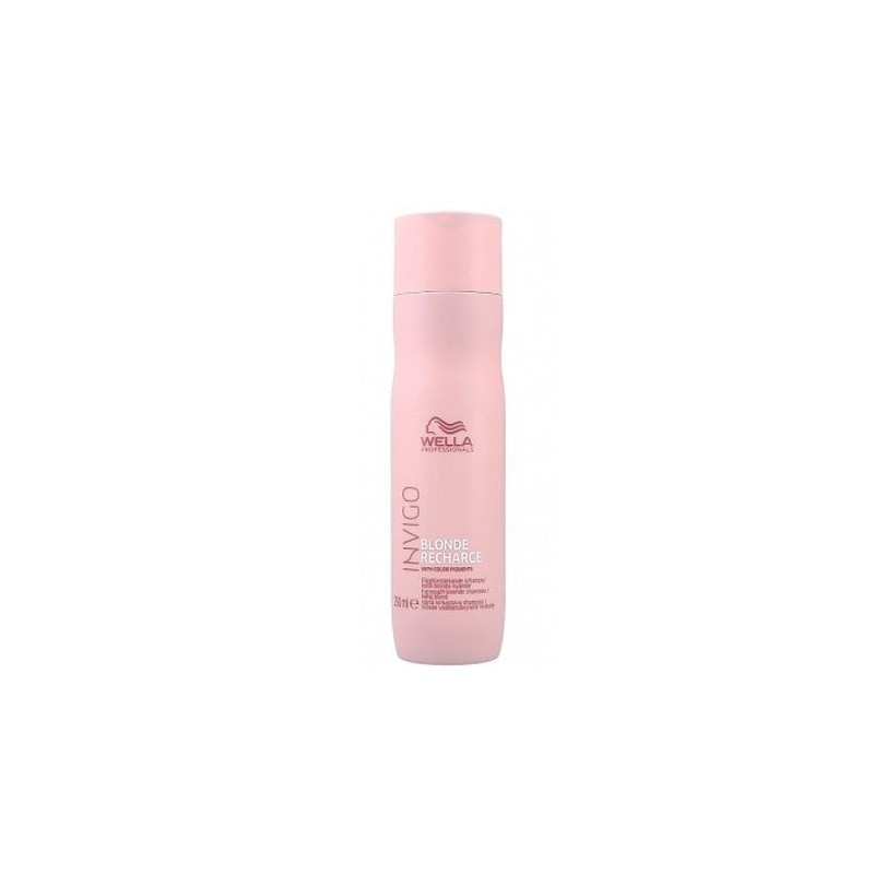 Wella Invigo Blonde Recharge Szampon Zimny Blond 250ml