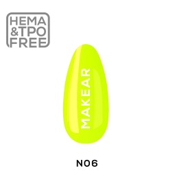 Makear Lakier Hybrydowy N06 Neon 8Ml