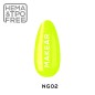 Makear Lakier Hybrydowy NG02 Glitter Neon 8Ml