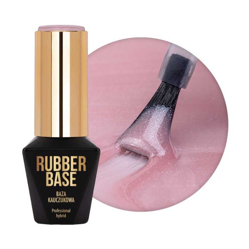 MollyLac Rubber Base - Pixy Pink 10ml