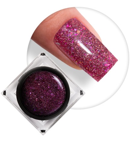 Mollylac Żel Do Paznokci Shine On You Fuchsia Shine Hema/Di-Hema Free Tpo Free 15g