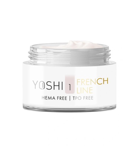 Yoshi - Żel Budujący, Samopoziomujący French Line NO1 50ml