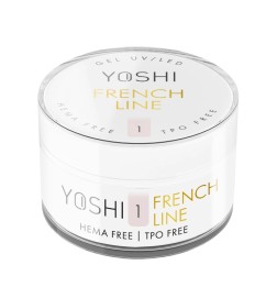 Yoshi - Żel Budujący, Samopoziomujący French Line NO1 50ml