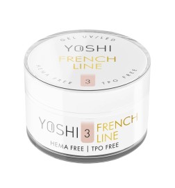 Yoshi - Żel Budujący, Samopoziomujący French Line NO3 50ml