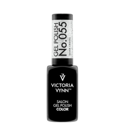 Lakier Hybrydowy Victoria Vynn Gel Polish No.055 Silver Cristal 8ml