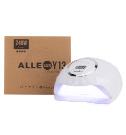 Lampa Do Paznokci Dual UV/LED Allelux Y13 Do Lakierów Hybrydowych Żeli I Akrylożeli 248W Biała White