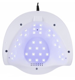 Lampa Do Paznokci UV/LED V8 Do Lakierów Hybrydowych Żeli I Akrylożeli 168W Biała