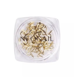 NeoNail Ozdoba 3D – Gold Bows