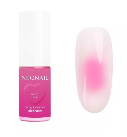 NeoNail Pyłek Do Paznokci Baby Boomer Airbrush Neon Pink 5g